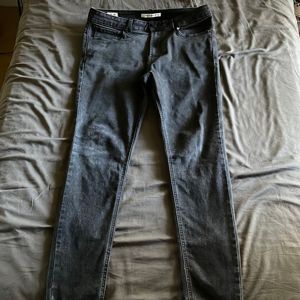 Pac-Sun LA Black Skinny Jeans